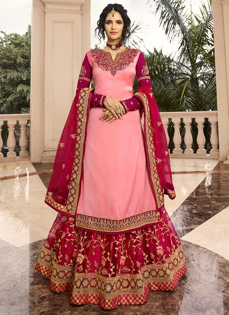 Designer Bridal Wedding Lehenga Choli In Net SFZ117142 – Siya Fashions